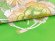 画像4: 振袖用 半衿  華やかなパール刺繍入りの半襟 合繊 日本製 変わり色【黄緑、バラと菊】 (4)