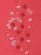 画像3: 半衿 振袖 小紋に 可愛らしい柄のちりめん生地の刺繍入りの半襟 日本製 ポリエステル【濃いピンク、桜】 (3)