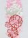 画像3: 半衿 振袖に 春カラー 華やかな刺繍入りの半襟 合繊【赤系、桜と藤】 (3)