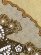画像4: 卒業式の着物 絵羽柄の二尺袖 単品 ショート丈 フリーサイズ 合繊【金茶系疋田、牡丹に雪輪】 (4)