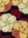 画像2: 振袖用袋帯 成人式に 日本製 全通柄 華やかな柄の袋帯(合繊) 仕立て上がり【黒ｘエンジ、梅に市松】 (2)