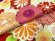 画像7: 七五三 着物 7歳 女の子 正絹 絵羽柄 金駒刺繍 日本製 子供着物 単品【赤ｘクリーム、菊と桜】 (7)