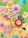 画像4: 七五三 着物 7歳 女の子 正絹 絵羽柄 金駒刺繍 日本製 子供着物 単品【黄緑、桜と流水】 (4)