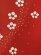 画像4: 七五三 7歳 女の子用 日本製 正絹 本絞り柄 金駒刺繍 絵羽付け 四つ身の着物【赤、梅】 (4)