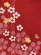 画像6: 七五三 7歳 女の子用 日本製 正絹 本絞り柄 金駒刺繍 絵羽付け 四つ身の着物【赤、梅】 (6)