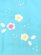 画像4: 七五三 7歳 女の子用 日本製 正絹 本絞り 総刺繍 絵羽付け 四つ身の着物【水色、鈴】 (4)
