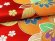 画像4: 西陣織 全通 子供袋帯 ７歳女の子 ジュニア用 単品 七五三 十三参りに 日本製「赤、橘」IGF213 購入 販売 (4)