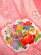 画像4: お宮参り 着物 女の子 正絹 本絞り 手描き友禅 日本製 赤ちゃんのお祝い着 初着 産着 襦袢付き【桃 鞠と牡丹】 (4)