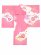 画像2: お宮参り 着物 女の子 日本製 正絹 総刺繍 絞り柄 赤ちゃんのお祝い着 産着(初着)【ピンク 鶴に雲】 (2)