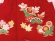 画像6: 七五三 着物 フルセット 3歳 女の子用 日本製 正絹 被布コートセット 正絹【赤ｘピンク、橘に松】 (6)