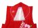 画像4: 七五三 着物 “式部浪漫”ブランド 3歳女の子用被布コート 単品(合繊) 【赤・花輪】 (4)