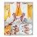 画像10: 七五三着物 3歳 女の子 正絹 手描き の被布コートと着物 オリジナル・コーディネートセット【白ｘ黄色、松竹梅と鞠】 (10)