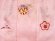 画像6: 七五三着物 3歳 女の子 正絹 刺繍柄の被布コートと着物 オリジナル・コーディネートセット【ピンクｘ赤、鞠と束ね熨斗】 (6)