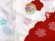 画像6: 七五三 着物 3歳 フルセット 女の子用 本絞り柄・刺しゅう入り 被布コートセット 正絹【紅白、鞠と雲】 (6)