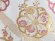 画像10: 七五三 結び帯 箱せこセット ペアセット 7歳 女の子 金襴生地の作り帯セット(合繊)【白系、八重桜】 (10)