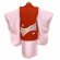 画像3: 七五三 着物 フルセット 3歳 女の子用 日本製 正絹 本絞り 被布コートセット 正絹【赤ｘピンク、束ね熨斗】 (3)
