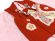 画像5: 七五三 着物 フルセット 3歳 女の子用 日本製 正絹 本絞り 被布コートセット 正絹【赤ｘピンク、束ね熨斗】 (5)