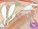 画像7: 七五三 着物 7歳 2023年新作 女の子用 日本製 絵羽柄の四つ身の子供着物 単品 合繊【クリーム、うさぎにエ霞、橘】 (7)