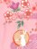 画像5: 七五三 着物 7歳 2023年新作 女の子用 日本製 絵羽柄の四つ身の子供着物 単品 合繊【ピンク、うさぎにエ霞、橘】 (5)