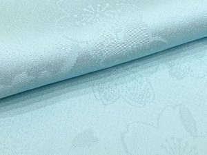画像4: 七五三 着物 正絹 フルセット 7歳 女の子 日本製 金駒刺繍 四つ身の子供着物と結び帯 コーディネートセット【水色、鞠と雲】 (4)
