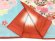 画像5: 七五三 7歳 女の子 着物 正絹 フルセット 日本製 金駒刺繍 四つ身の子供着物と結び帯 コーディネートセット【水色、鞠と雲】 (5)