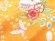 画像7: 七五三 7歳女の子用正絹の着物  日本製 本絞り 刺繍入り 絵羽柄の子供着物【黄色 桜に蝶】 (7)