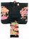 画像3: 七五三 着物 7歳 女の子 日本製 正絹 絵羽柄の子供着物【黒地、雲に鈴・梅】 (3)