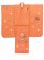 画像3: 七五三 7歳 女の子用 日本製 正絹 金駒刺繍 絵羽付け 四つ身の着物【オレンジ系、鈴】 (3)