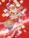画像5: 七五三 7歳 女の子用 正絹 日本製 絵羽付け 金駒刺繍 四つ身の着物【赤、鈴】 (5)