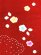 画像4: 七五三 7歳 着物 女の子用 日本製 表地・胴裏正絹 本絞り 金駒刺繍 絵羽付け 四つ身の着物【赤、桜に松竹梅】 (4)