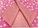 画像9: 七五三 着物 7歳 女の子 小紋柄（総柄） オリジナル 四つ身の着物(合繊)【濃ピンク、桜】 (9)