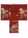 画像2: お宮参り 男の子 着物 正絹 刺繍入り 日本製 変わり色の赤ちゃんのお祝い着 （初着 産着） 襦袢付き【エンジ、鷹と宝】 (2)