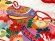 画像5: お宮参り 女の子 着物 正絹 本絞り 日本製 赤ちゃんのお祝い着(初着 産着) 襦袢付き【赤、雲に鞠】 (5)