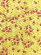 画像3: 反物 洗える着物 レディース 小紋 着尺 ポリエステル 未仕立て 「黄色、紗綾型に桜」 (3)