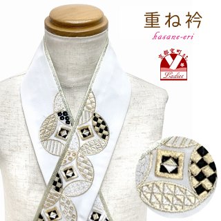 重ね刺繍衿　髪飾り3点　セット売り 楽天市場】半衿 3枚セットの通販