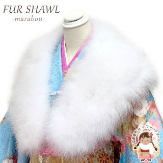 振袖成人式 ショール 羊毛ショール 日本製【オフホワイト】