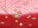 画像5: 被布コート ３歳女の子用 日本製 正絹 ぼかし染め 友禅の被布コート(単品)【ピンクｘ赤、鞠】 (5)