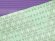 画像3: 夏帯 表地紗生地のレディース半幅帯 パステルカラー 浴衣 夏着物に【黄緑x紫】 (3)