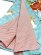 画像4: ジュニア振袖セット 正絹 友禅 絵羽柄の振袖 比翼仕立て 140サイズ 正絹袋帯 その他小物6点セット 成人式 お正月 十三詣りに【水色、桜】 (4)