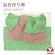 画像1: 【アウトレット品】 浴衣帯 レディース 小袋帯の作り帯 単品 結び帯【黄緑、桜市松】 (1)