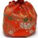 画像3: 七五三 子供草履＆巾着 2点セット 高級 京都西陣 3歳 7歳 女の子  草履 16.5cm/18.0cm/21.0cm【朱赤、鞠と籠目】 (3)