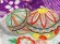 画像7: 七五三 着物 7歳 女の子用 本絞り 刺繍入り 子供着物(正絹)【紫、二つ鞠】 (7)