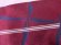 画像3: 半幅帯 浴衣や小紋に レディース 半巾小袋帯 合繊 (長さ400ｃｍ)【エンジ×灰赤紫】 (3)