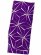 画像2: 卒業式の着物 小紋柄の二尺袖 単品 ショート丈 フリーサイズ【紫、麻の葉】 (2)