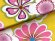 画像4: 卒業式の着物 小紋柄の二尺袖 単品 ショート丈 フリーサイズ【黄色系、花柄】 (4)