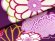 画像3: 卒業式 袴 セット 二尺袖着物 ショート丈 無地袴 2点セット 合繊【紫、菊と桜・雪輪】 (3)