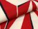 画像4: 卒業式の着物 小紋柄の二尺袖 単品 ショート丈 フリーサイズ【生成りｘ赤、麻の葉】 (4)