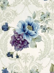 画像4: 七五三 7歳 女の子用 小紋柄 四つ身の着物と結び帯 他 フルセット【生成り系、クラシカルモダンローズ】 (4)