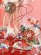 画像5: お宮参り 着物 女の子  赤ちゃんのお祝い着 産着 初着 正絹 襦袢付き【赤・扇と牡丹】 (5)