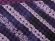 画像3: 浴衣帯 女性用 博多織 本袋帯 絞り調の半幅帯 単品【紫系 花柄】 (3)